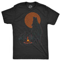 Campfire Wolf Men's T Shirt