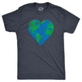 Earth Heart Men's T Shirt