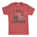 I Call Shotgun Santa Men's T Shirt