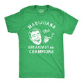 Marijuana The Breakfast Of Champions Men's T Shirt