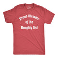 Proud Member Of The Naughty List Men's T Shirt