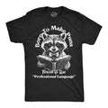 Born To Make Puns Forced To Use Professional Language Men's T Shirt
