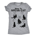 How To Speak Cat Women's T Shirt