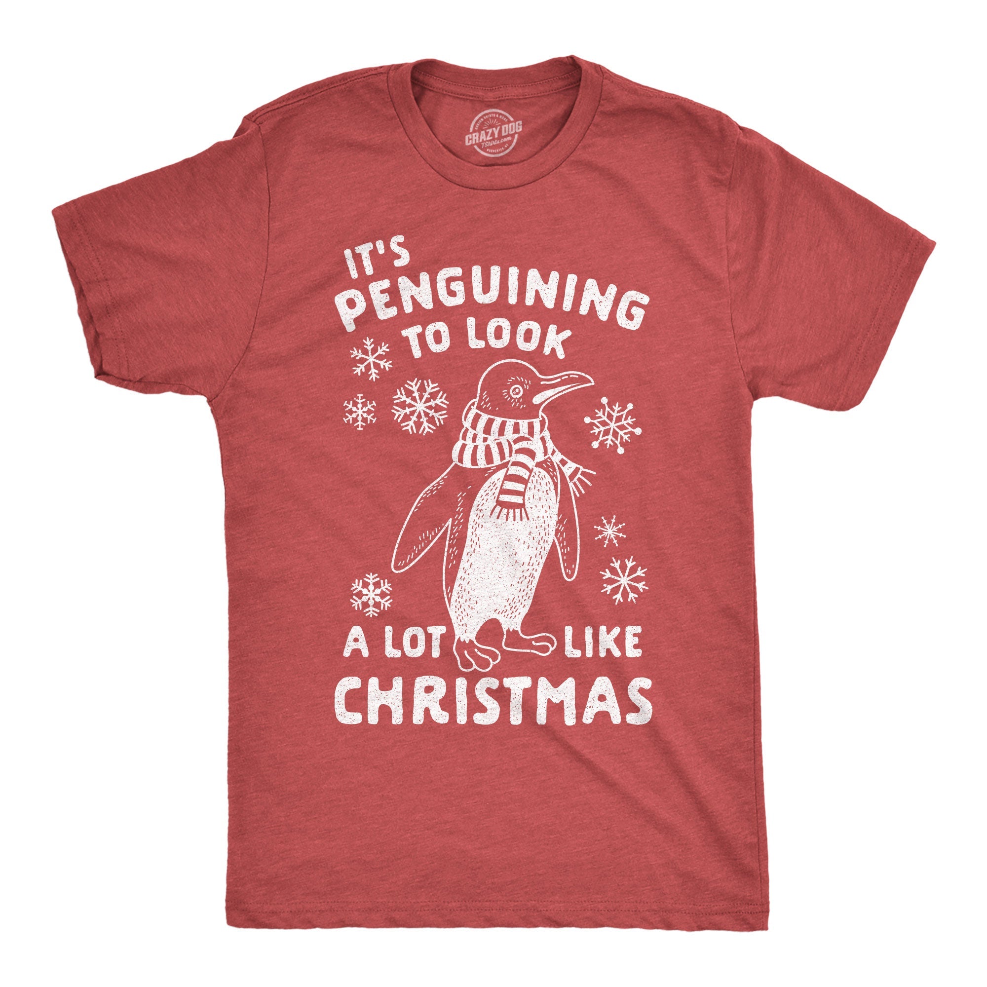 It's Penguining To Look A Lot Like Christmas Men's T Shirt