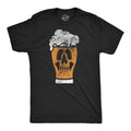 Beer Glass Skull Men's T Shirt