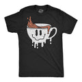 Dripping Coffee Smile Men's T Shirt