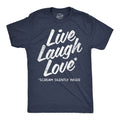 Live Laugh Love Scream Silently Inside Men's T Shirt