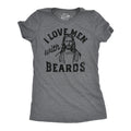 I Love Men With Beards Women's T Shirt