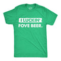 I Luckin Fove Beer Men's T Shirt