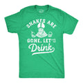 Snakes Are Gone Lets Drink Men's T Shirt