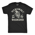 Werewolf On The Weekend Men's T Shirt