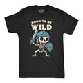 Born To Be Wild Skeleton Men's T Shirt