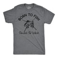 Born To Fish Forced To Work Men's T Shirt