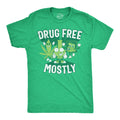 Drug Free Mostly Men's T Shirt