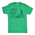 Father Mows Best Men's T Shirt