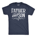 Father And Son Hockey Partners For Life Men's T Shirt