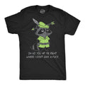 Oh No You Hit Me Right Where I Dont Give A Fuck Men's T Shirt