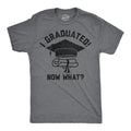 I Graduated Now What Men's T Shirt