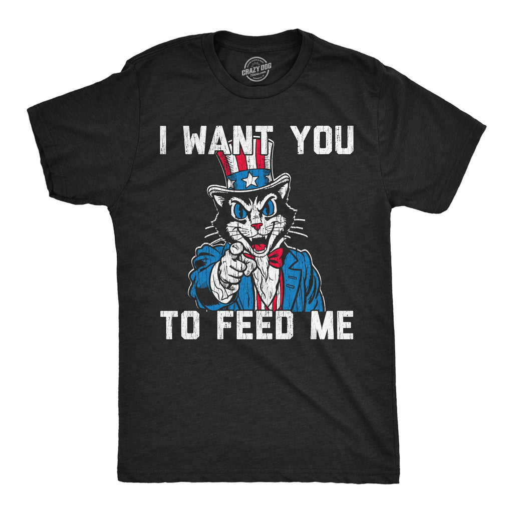 I Want You To Feed Me Men's T Shirt
