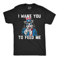 I Want You To Feed Me Men's T Shirt