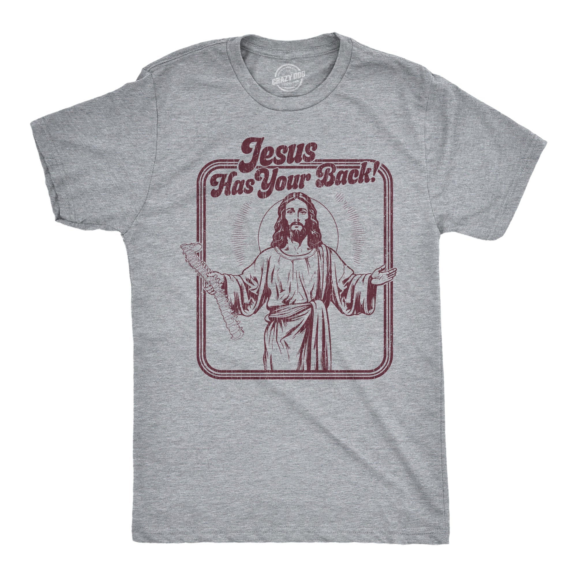 Jesus Has Your Back Men's T Shirt