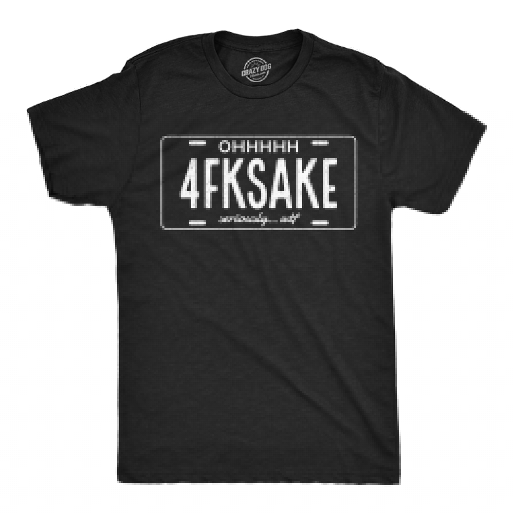 4FKSAKE License Plate Men's T Shirt