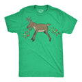 Barfing Shitting Reindeer Men's T Shirt