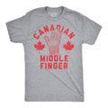 Canadian Middle Finger Men's T Shirt