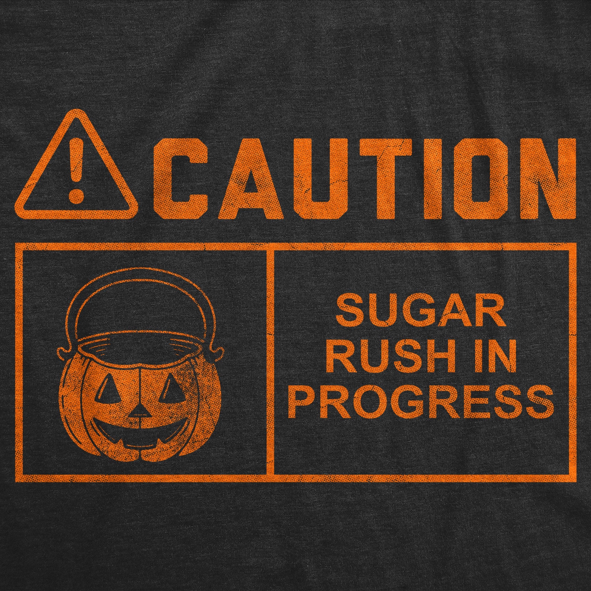 Caution Sugar Rush In Progress Toddler T Shirt