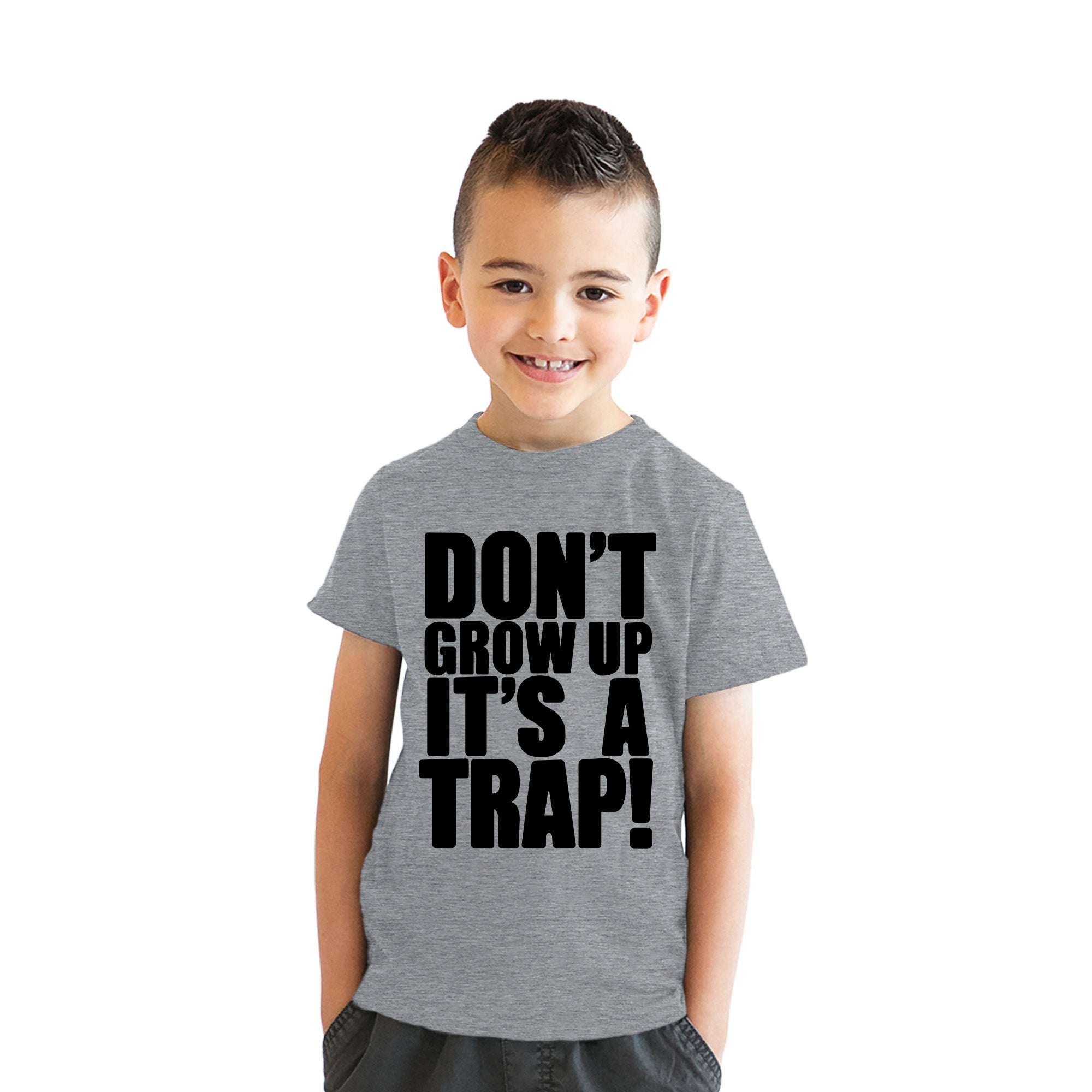 Dont Grow Up Its A Trap Youth T Shirt