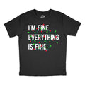 Im Fine Everything Is Fine Youth T Shirt