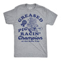 Greased Pig Racin Champion Men's T Shirt