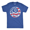 American Flag Smile Men's T Shirt