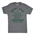 Happy Weed Christmas Men's T Shirt