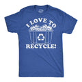I Love To Recycle Men's T Shirt