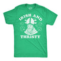 Irish And Thirsty Men's T Shirt