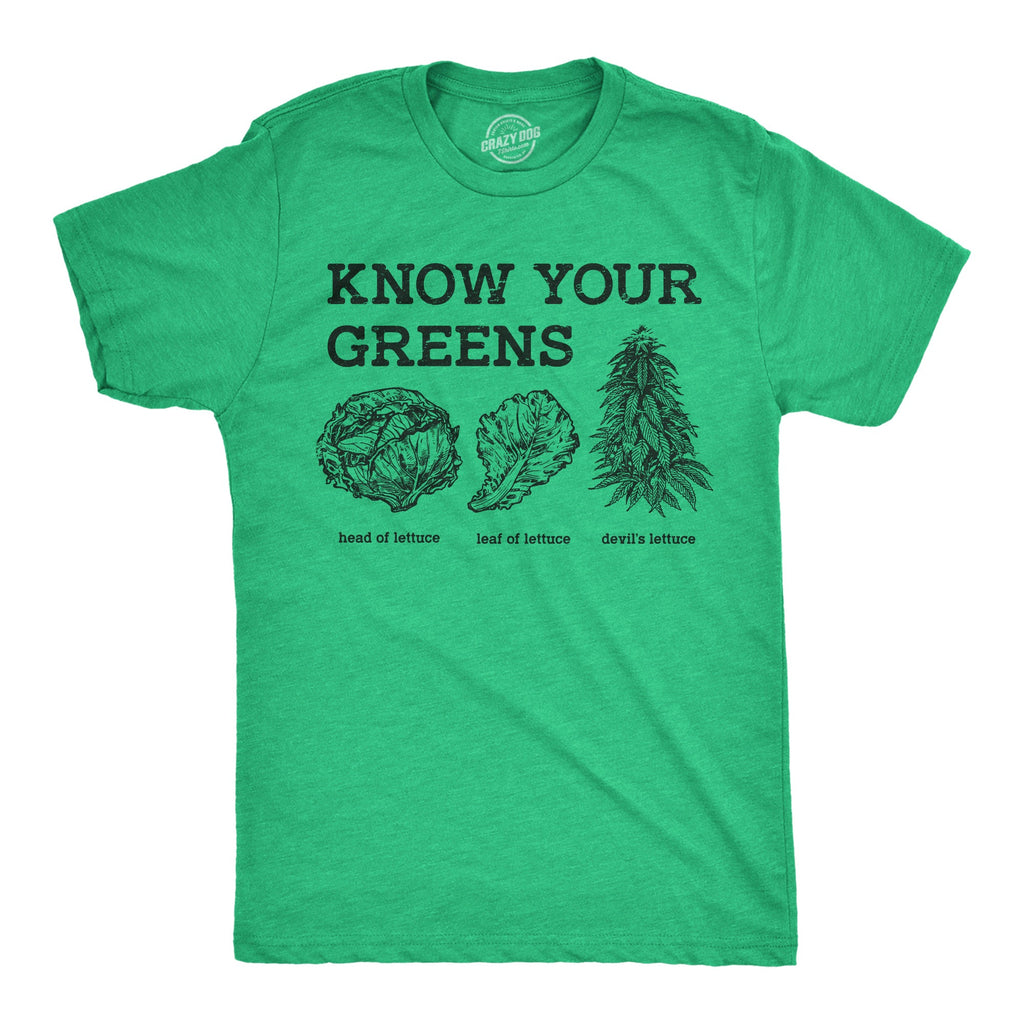 Know Your Greens Men's T Shirt