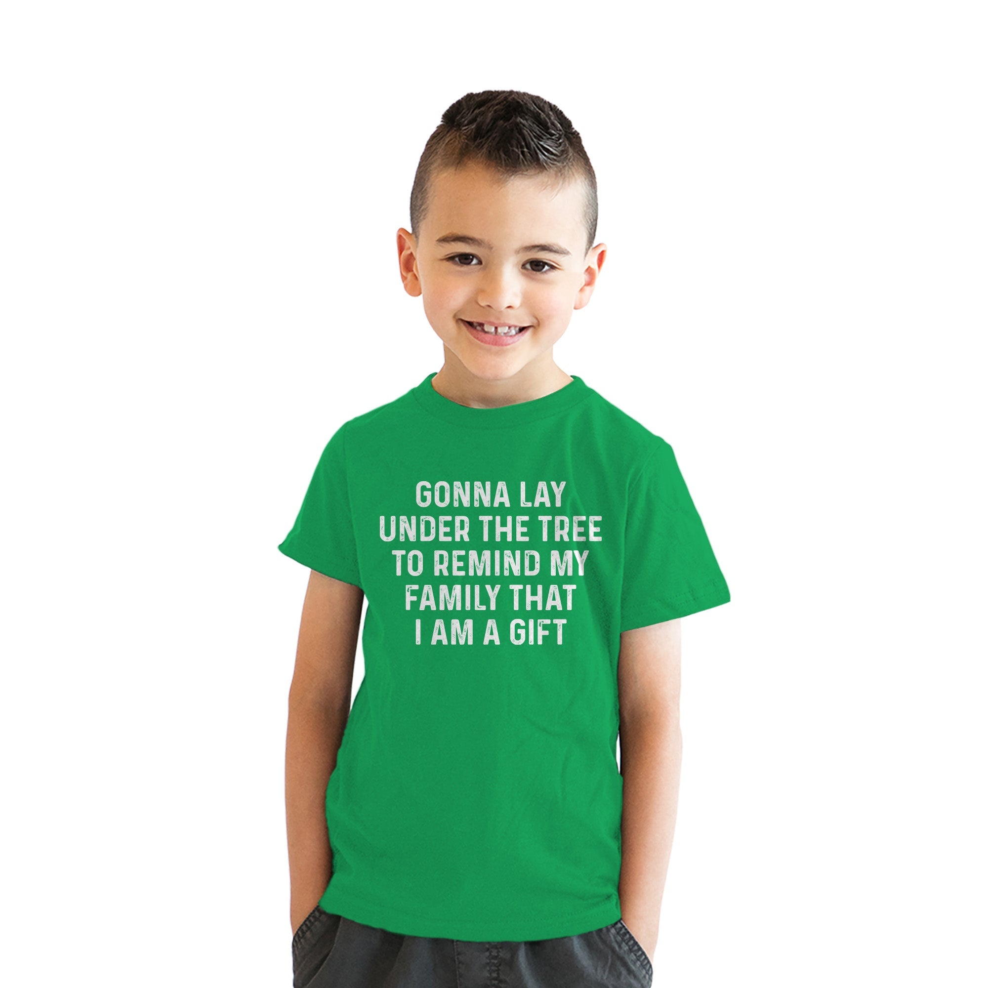 Im Gonna Lay Under The Tree To Remind My Family That I Am A Gift Youth T Shirt