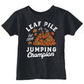 Leaf Pile Jumping Champion Toddler T Shirt