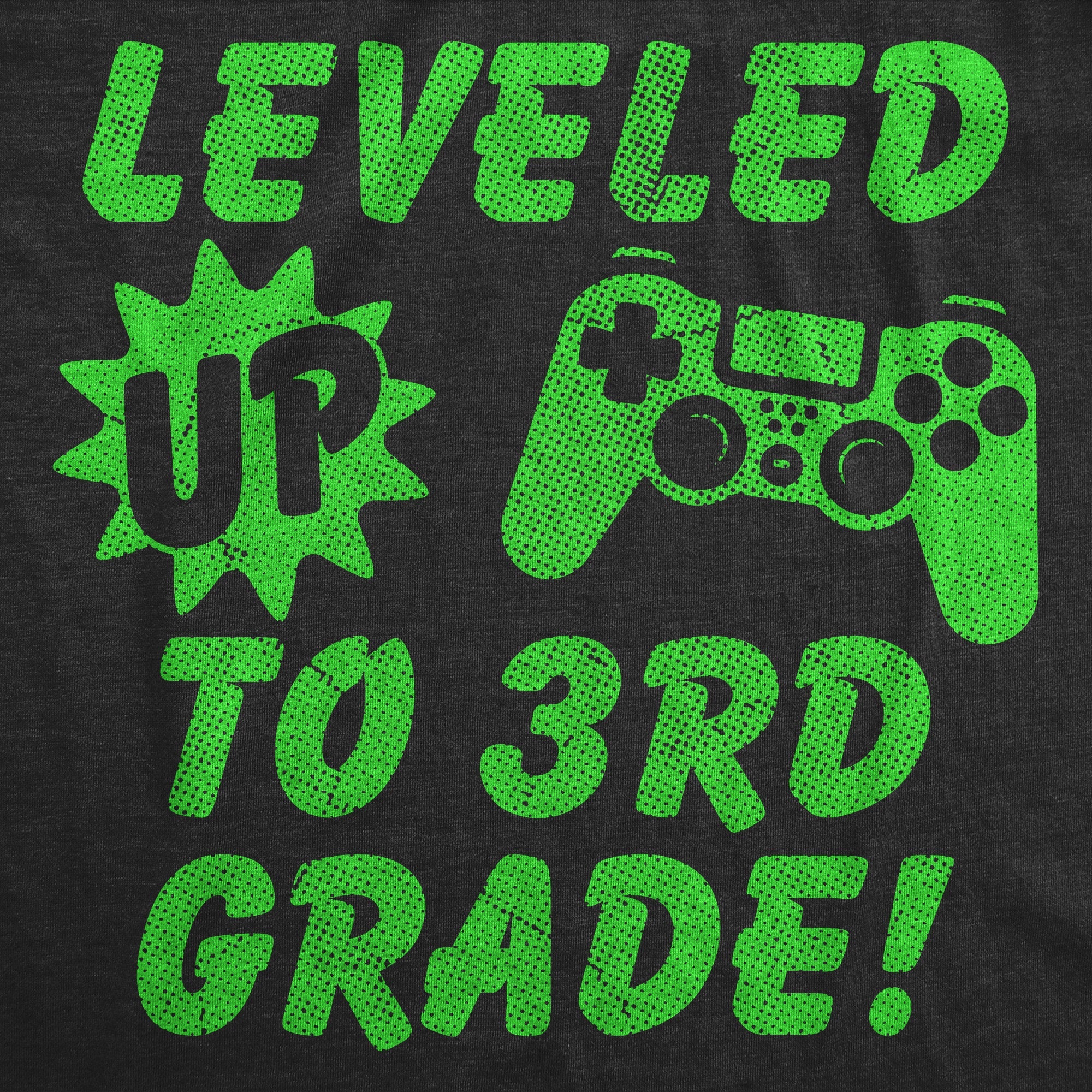 Leveled Up To 3rd Grade Youth T Shirt