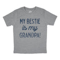My Bestie Is My Grandpa Youth T Shirt