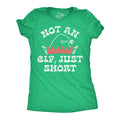 Not An Elf Just Short Women's T Shirt