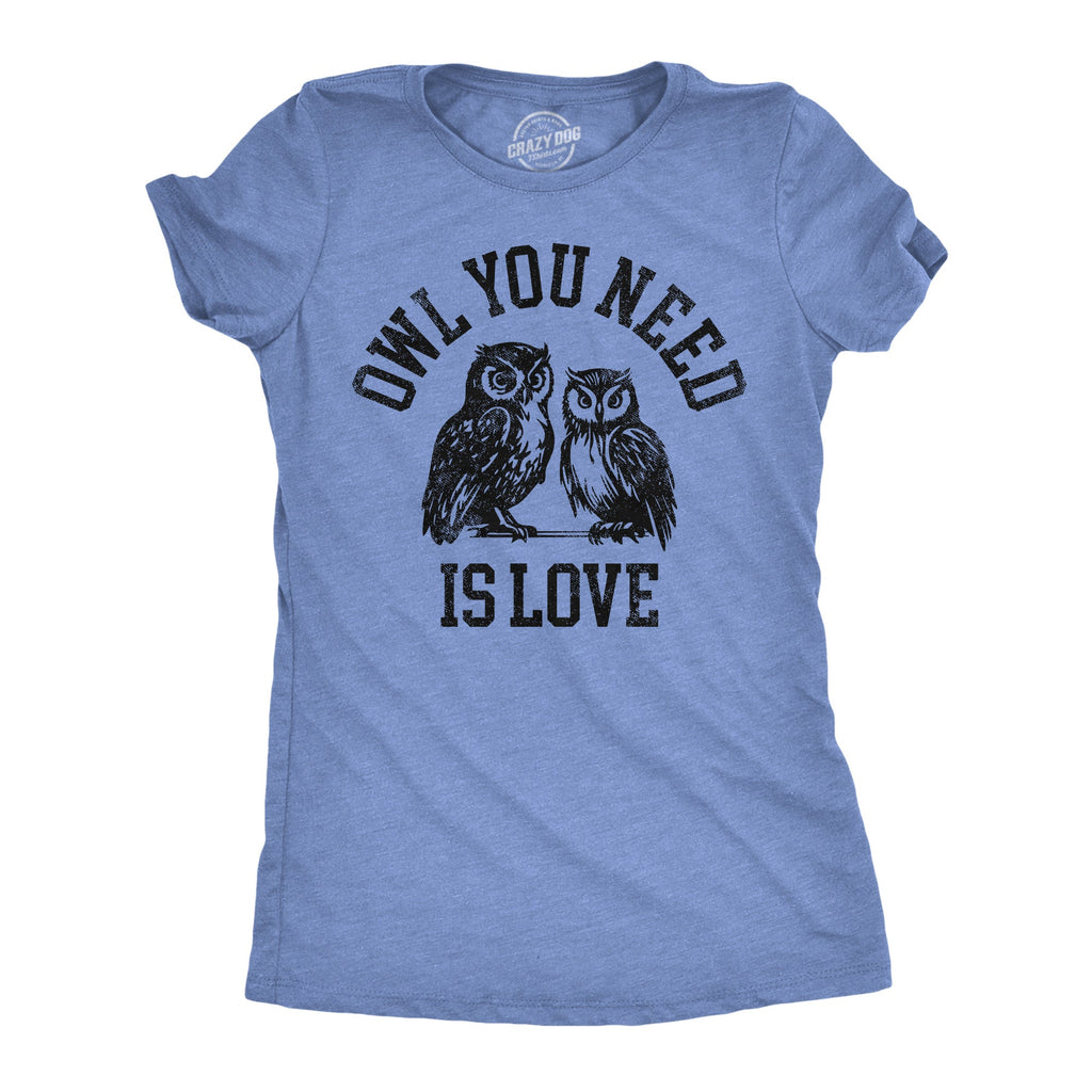 Owl You Need Is Love Women's T Shirt