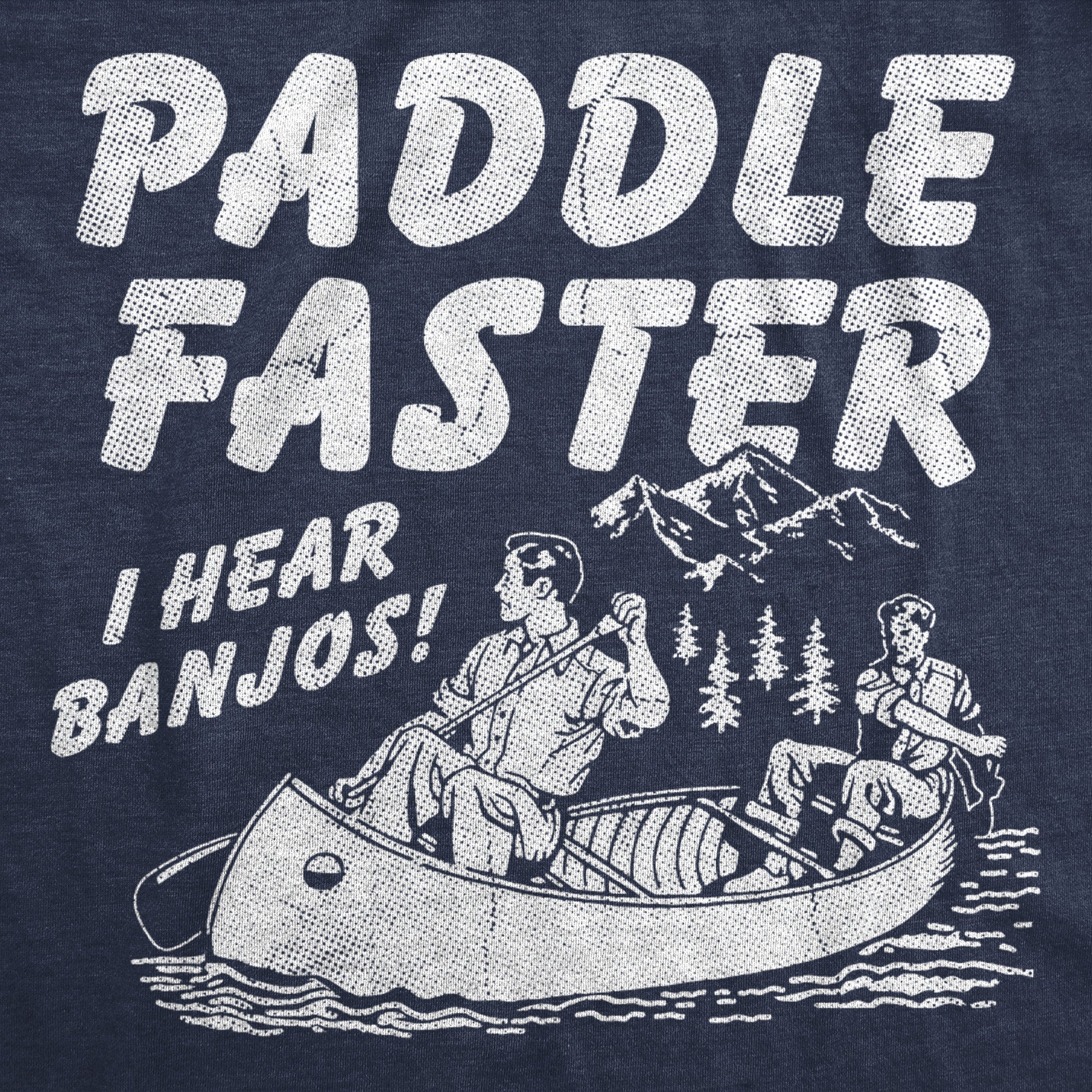 Paddle Faster Men's T Shirt