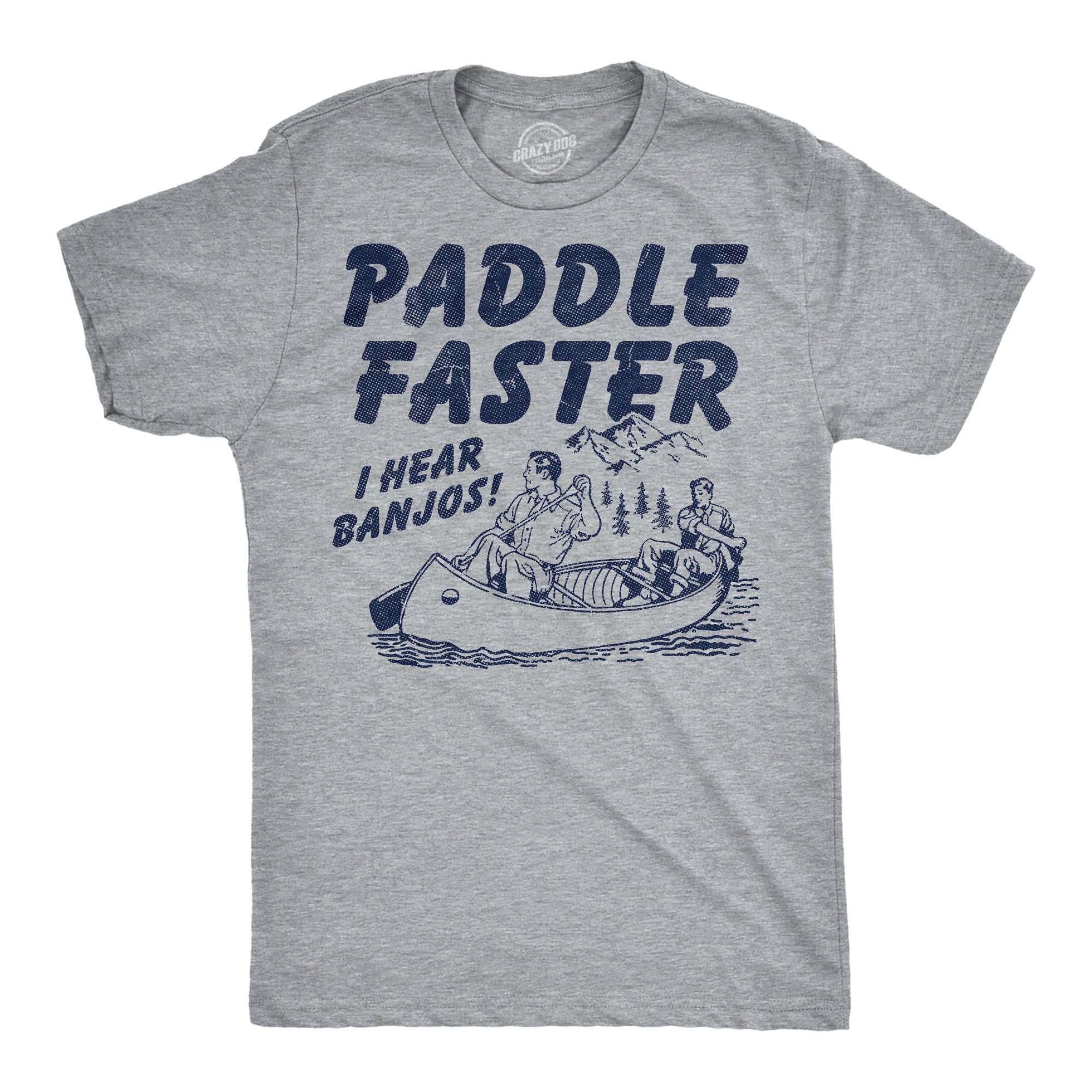 Paddle Faster Men's T Shirt