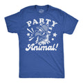 Party Animal Bald Eagle Men's T Shirt