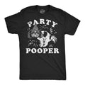 Party Pooper Dog Men's T Shirt