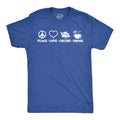 Peace Love Cruise Drink Men's T Shirt