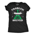 Problem Solved UFO Women's T Shirt