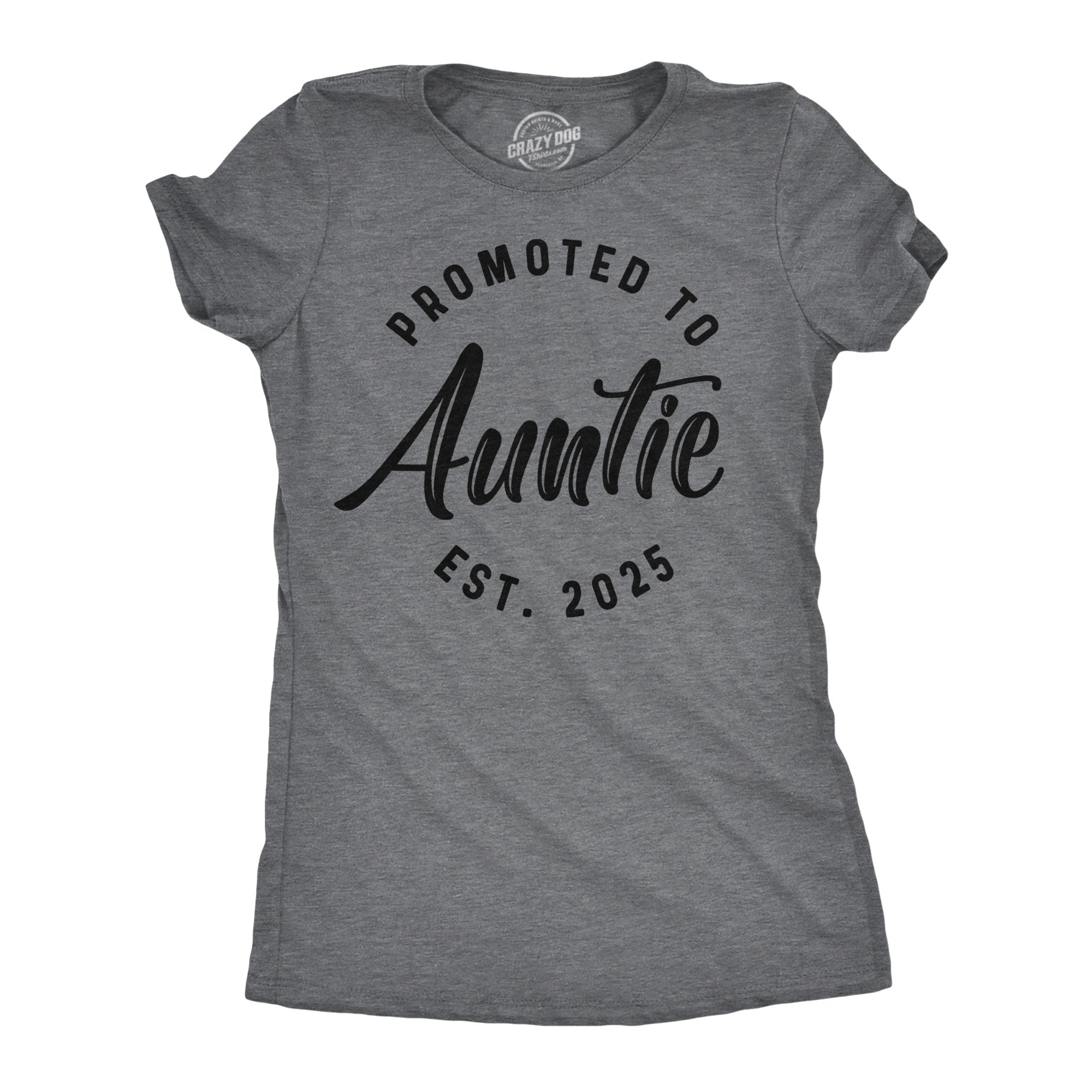 Promoted To Auntie 2025 Women's T Shirt